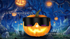 Glowing Glasses Led Holiday Blinds Glasses Flash Dynamic Map Atmosphere Cheering Props Creative Holiday Supplies