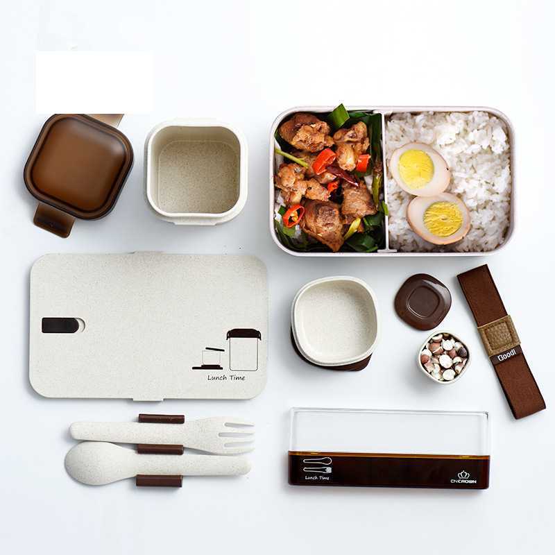 Japanese lunch box microwave lunch box lunch box lunch box gift box set