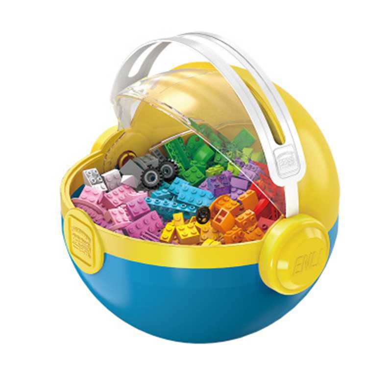 Enlightenment Blocks Fun Building Blocks Small Particles 3-6 Years Old Boys And Girls Children Assembled Spell Insert Model Educational Toys