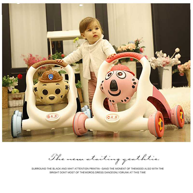 Multi-function Music Children's Walker Baby Walker Anti-rollover O-legs Baby Stroller