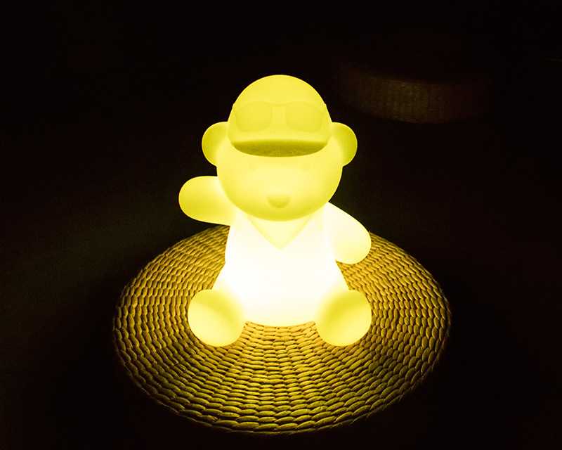 Animal Night Light,Colorful Glowing Bear Toy,LED Animal Night Light Toy