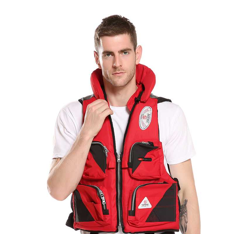 Sea Fishing Life Jacket Rock Fishing Adult Portable Multi-pocket Detachable Fishing Outdoor Vest Vest