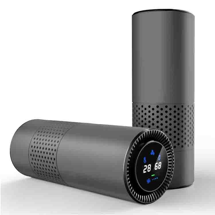 Car air purifier car car oxygen bar human body induction control in addition to formaldehyde odor net