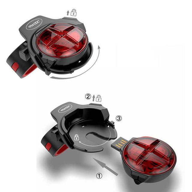 Bicycle Taillights,Intelligent Brake Light,Bicycle Induction Taillight