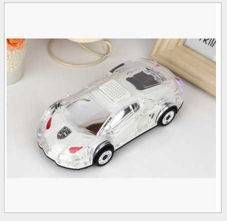 Crystal Lamborghini Car Model Bluetooth Version Card Speaker V18 Car Model Gift Audio Radio Subwoofer