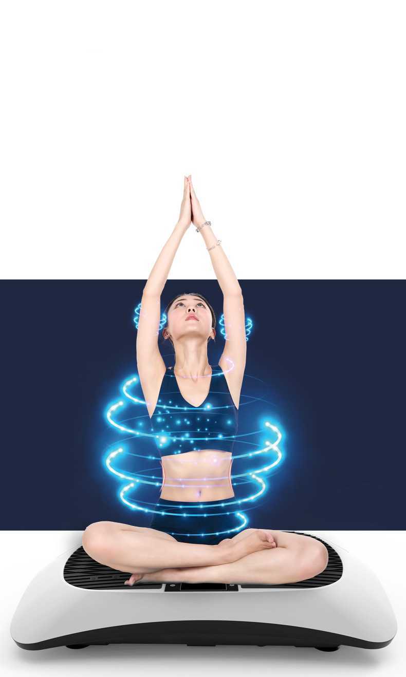 Household Lazy Slimming Machine Shaking Machine Standing Sports Equipment Slimming Stovepipe Artifact Vibration Shaping Machine