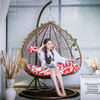 Home Indoor Double Chair Hanging Basket Balcony Casual Adult Cradle Chair Outdoor Lazy Swing Hammock