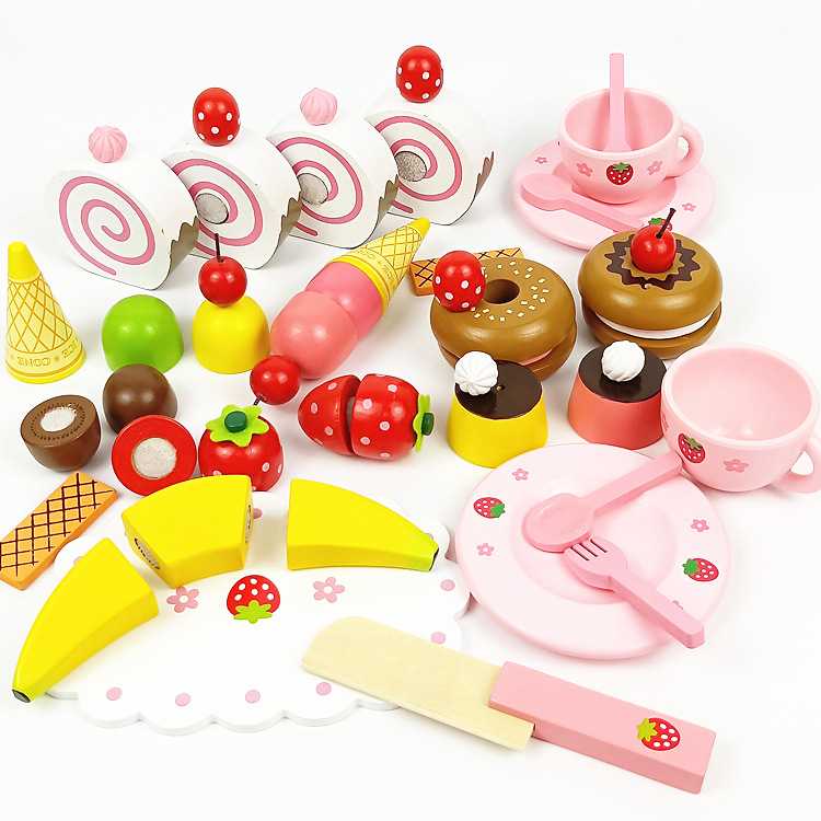 House,Wooden House Toy,Fruit Cake Toy