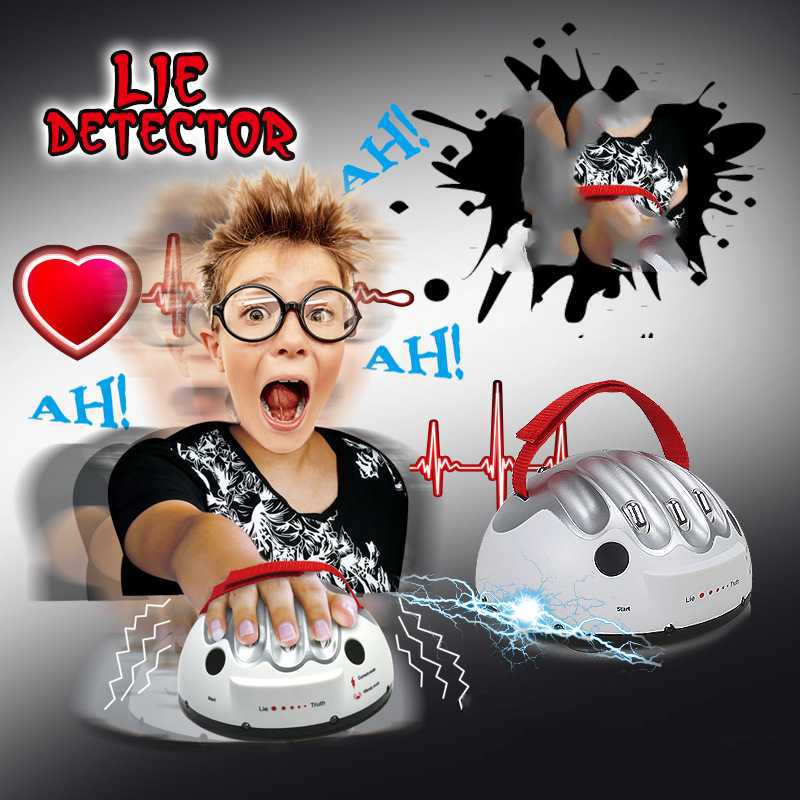 Miniature Electric Shock Lie Detector Whole Person Toy Tidy Board Game Game Party Machine Truthful Words Big Adventure Decompression Toy