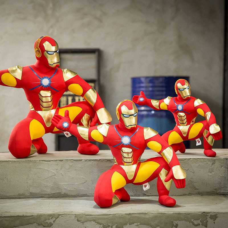 Avengers Iron Man Plush Doll Creative Gift Toy Car Doll Decoration Model