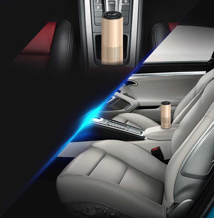 Car air purifier car car oxygen bar human body induction control in addition to formaldehyde odor net
