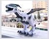 Spray Mechanical Dinosaur Upgrade Colorful Lighting Electric Simulation Fire-breathing Dinosaur Model Toy