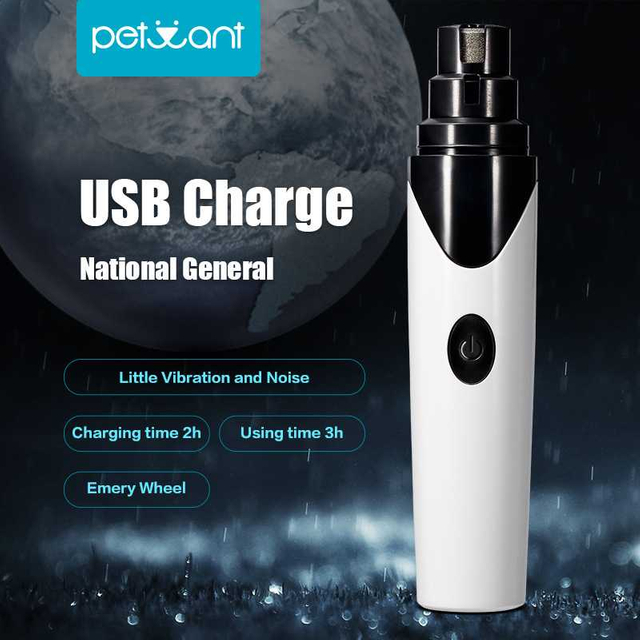 Pet Electric Nail Polisher Automatic Nail Clipper Cat Dog Manicure Device Pet Automatic Nail Polisher
