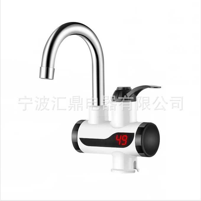 Digital Display Electric Hot Water Tap, Hot Type Hot Water Tap Heater, Kitchen And Bathroom Water Heat