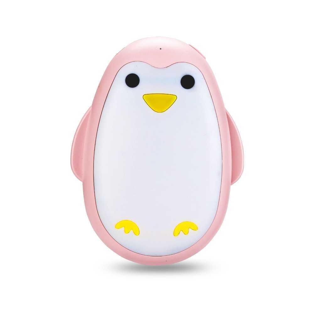 Creative Cute Little Penguin Hand Warmers Winter Mini Portable Constant Temperature Heating Baby Portable USB Charging Treasure