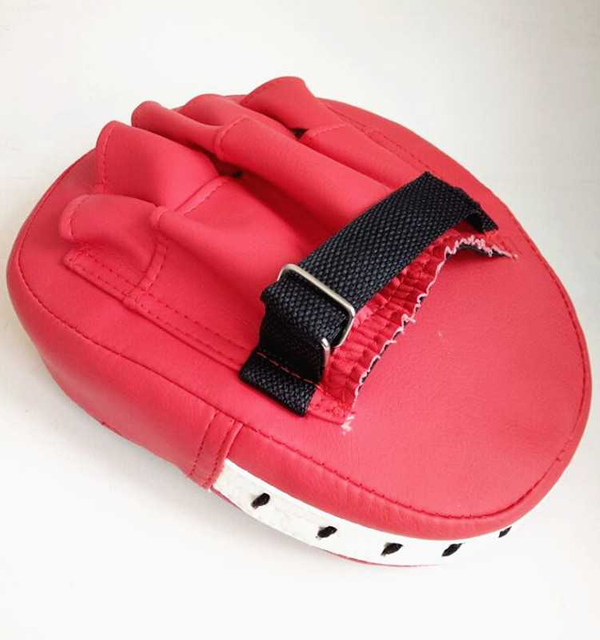 Curved Boxing Muay Thai Hand Target Sanda Training Thickened Anti-vibration Curved Baffle PU Five-finger Taekwondo Foot Target