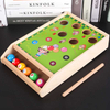 Baby Puzzle Fun Billiards Billiards Toys Wooden Children Parent-child Interactive Table Games Color Cognitive Pairing