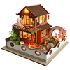 Small House Model,Hut Taohuayuan,Handmade Small House