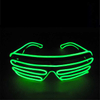 LED Illuminated Glasses Blinds Flash Glasses Masquerade Party Dresses Disco Bar Party Supplies