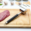 Stainless steel hammer hammer Creative Western steak hammer Pine meat hammer kitchen gadget lazy supplies