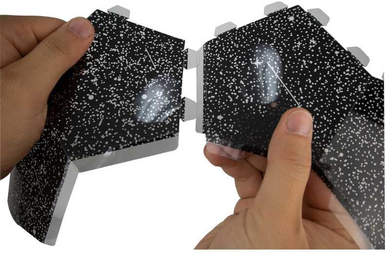 Fun Starry Skylights Romantic Fantasy Rotation Constellation Projector Vibrato Starry Creative Night Lights