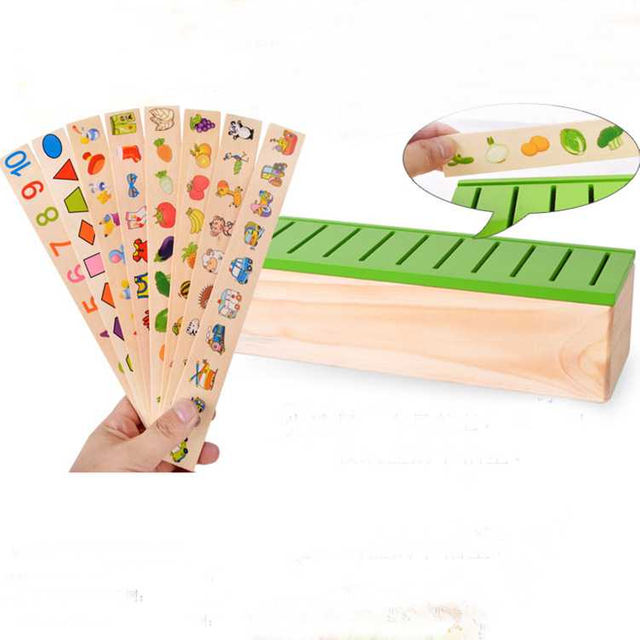 Wooden Early Childhood Educational Toys Learning Shape Classification Box Toys Puzzle Matching Children's Toys