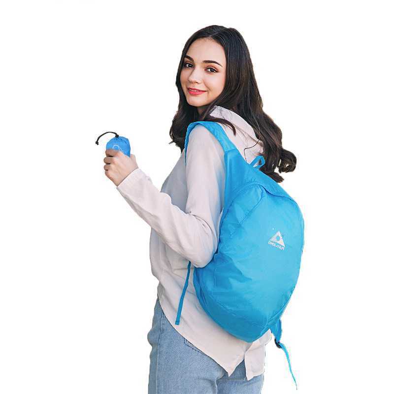 Ultra-light Portable Travel Bag Folding Backpack Waterproof Ultra-thin Skin Bag Hiking Outdoor Sports Backpack Male