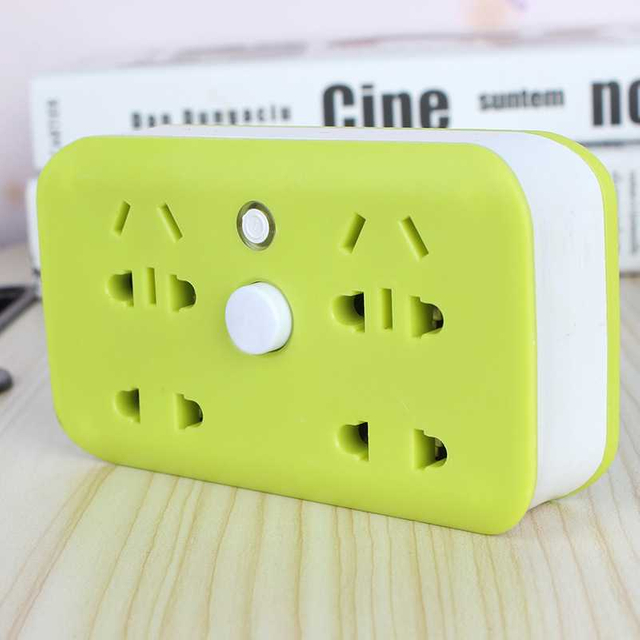 Usb Socket One Turn Multi-function Independent Switch Night Light Wireless Conversion Socket