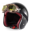 Motorcycle Electric Car Helmet Harley Retro Men And Women Summer Half Helmet Safety Helmet with Harley Goggles Personality Suit