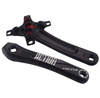 Aluminum Alloy Crank Mountain Bike Sprocket Crank Crank Left And Right 170 Square Hole Crank Set Single Plate Modification Accessories