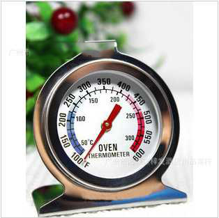 Stainless Steel [oven Thermometer] Pointer Type Can Be Used Directly into The Oven Using 50-300 Degrees