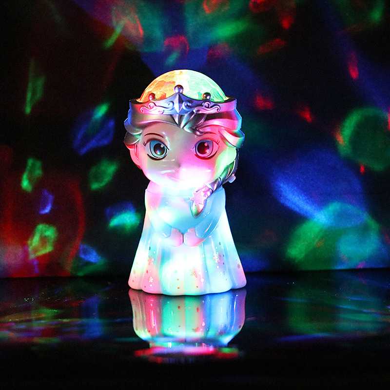 Creative Romantic Princess Projection Lamp Night Starry Projection Luminous Toy Children's Christmas Birthday Gift
