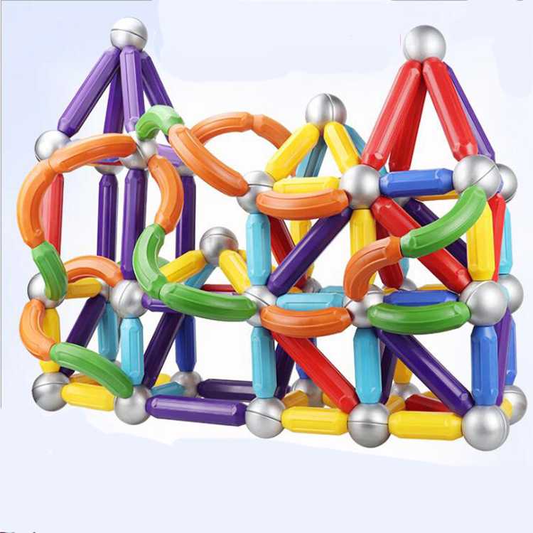 Magnetic Building Block,Children's Building Blocks,Puzzle Magnetic Building Blocks