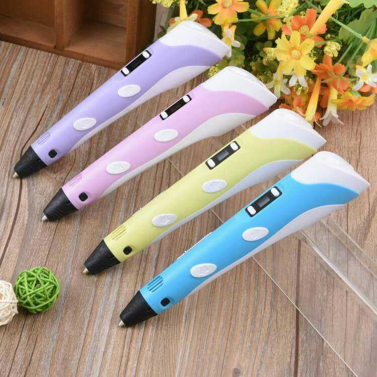 Children's 3D Printing Pen Creative Children's Gift Novelty Toys Kindergarten Puzzle 3D Painting Graffiti Printing Pen