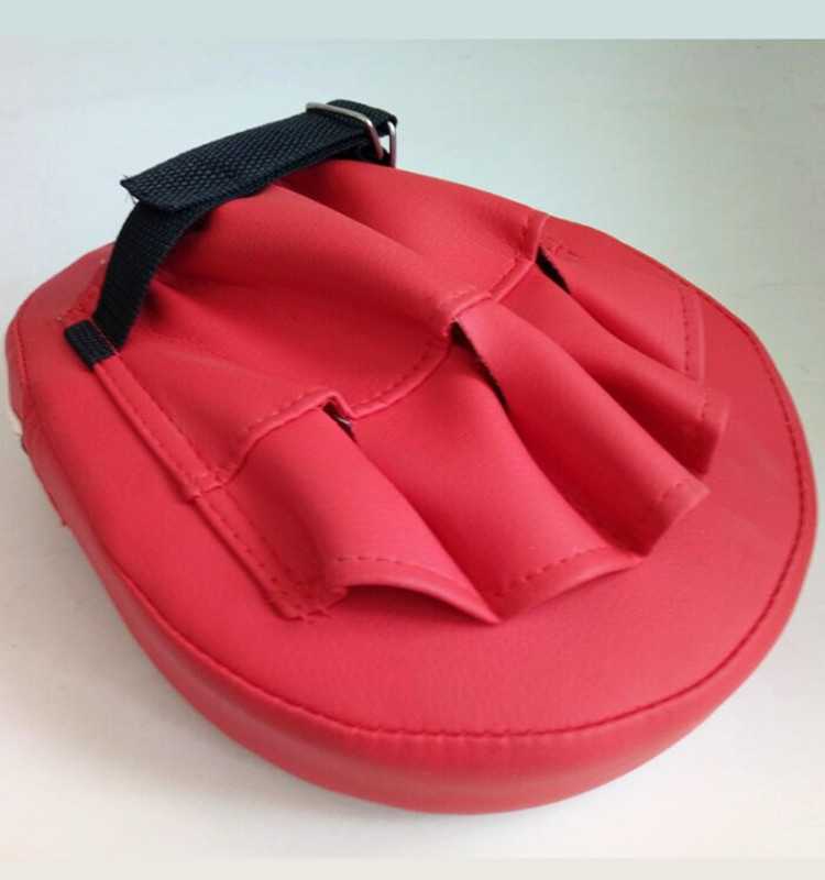 Curved Boxing Muay Thai Hand Target Sanda Training Thickened Anti-vibration Curved Baffle PU Five-finger Taekwondo Foot Target