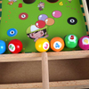 Baby Puzzle Fun Billiards Billiards Toys Wooden Children Parent-child Interactive Table Games Color Cognitive Pairing