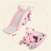 Children's Rocking Horse Slide Combination Two-in-one Baby Age Gift Large Thickening 1-6 Years Old Rocking Chair Wooden Horse Toy