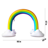 Water Jet Rainbow,Inflatable Rainbow Toy,Water Jet Rainbow Toy