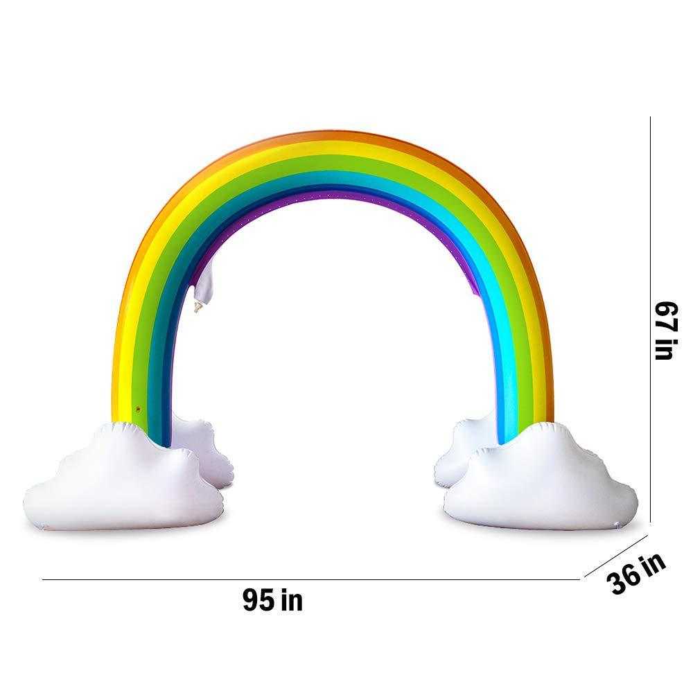 Water Jet Rainbow,Inflatable Rainbow Toy,Water Jet Rainbow Toy