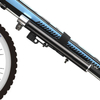 Bicycle Pump Mountain Bike Mini Pump US Law Mouth Pressure Gauge Aluminum Alloy High Pressure Portable Basketball