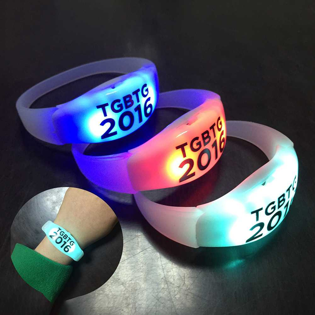 Flash Bangle Glowing Jewelry Fluorescent Bracelet Bracelet Party Party Show Bar Supplies