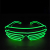 LED Illuminated Glasses Blinds Flash Glasses Masquerade Party Dresses Disco Bar Party Supplies