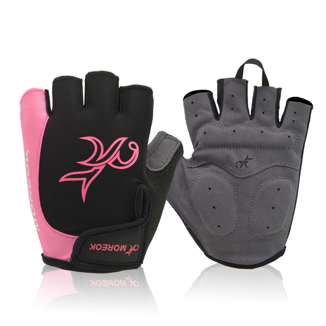 Mountain Bike Riding Equipment, Short Finger Gloves, Shock Absorber, Silicone Outdoor Sports, Half Finger