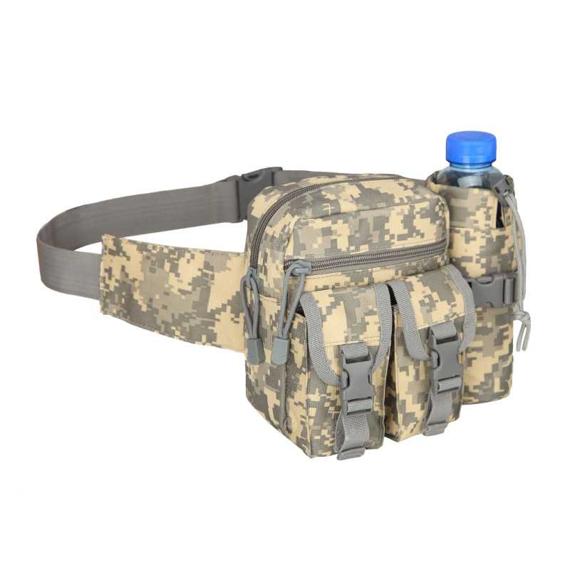 Running Sports Pockets Field Function Package Outdoor Small Waterproof Bag Tactical Kettle Pockets