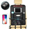 Car Seat Storage Pockets Hanging Bag Car with 4USB Charging Back Seat Storage Bag Car Computer Desk