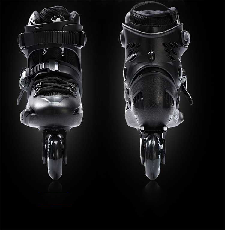 Professional Skates Adult Flat Shoes Roller Shoes Adult Full Set of Inline Roller Skates Men And Women Full Flash Light