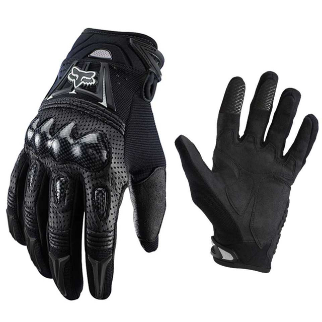 Carbon Fiber Shell Motorcycle Gloves Motorcycle Hard Shell Gloves Outdoor Cross Country Gloves Riding Gloves