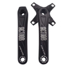 Aluminum Alloy Crank Mountain Bike Sprocket Crank Crank Left And Right 170 Square Hole Crank Set Single Plate Modification Accessories