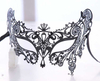 Half Face High-grade Metal Diamond-encrusted Iron Mask Party Halloween Mask Masquerade Party Holiday Supplies