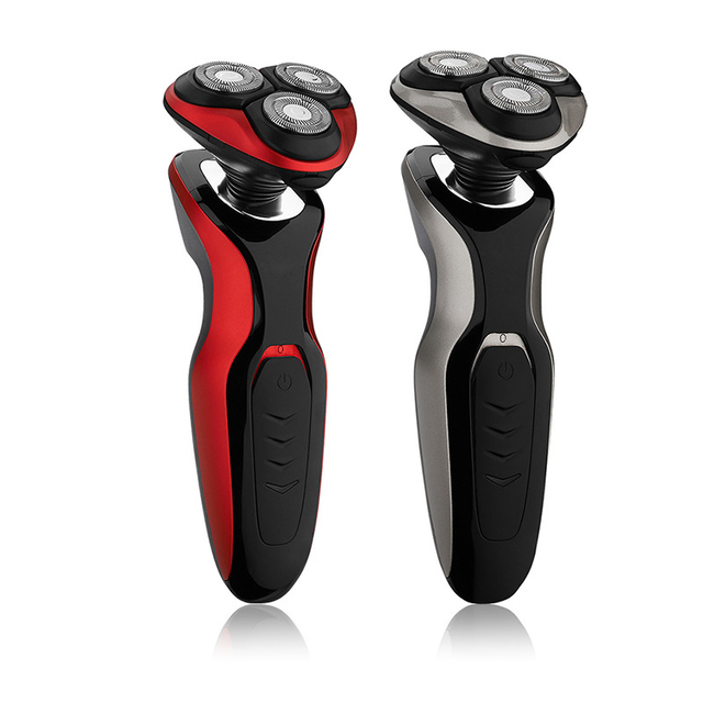 Smart Male Rechargeable Three-head Electric Razor Multi-function Nose Hair Beard Razor